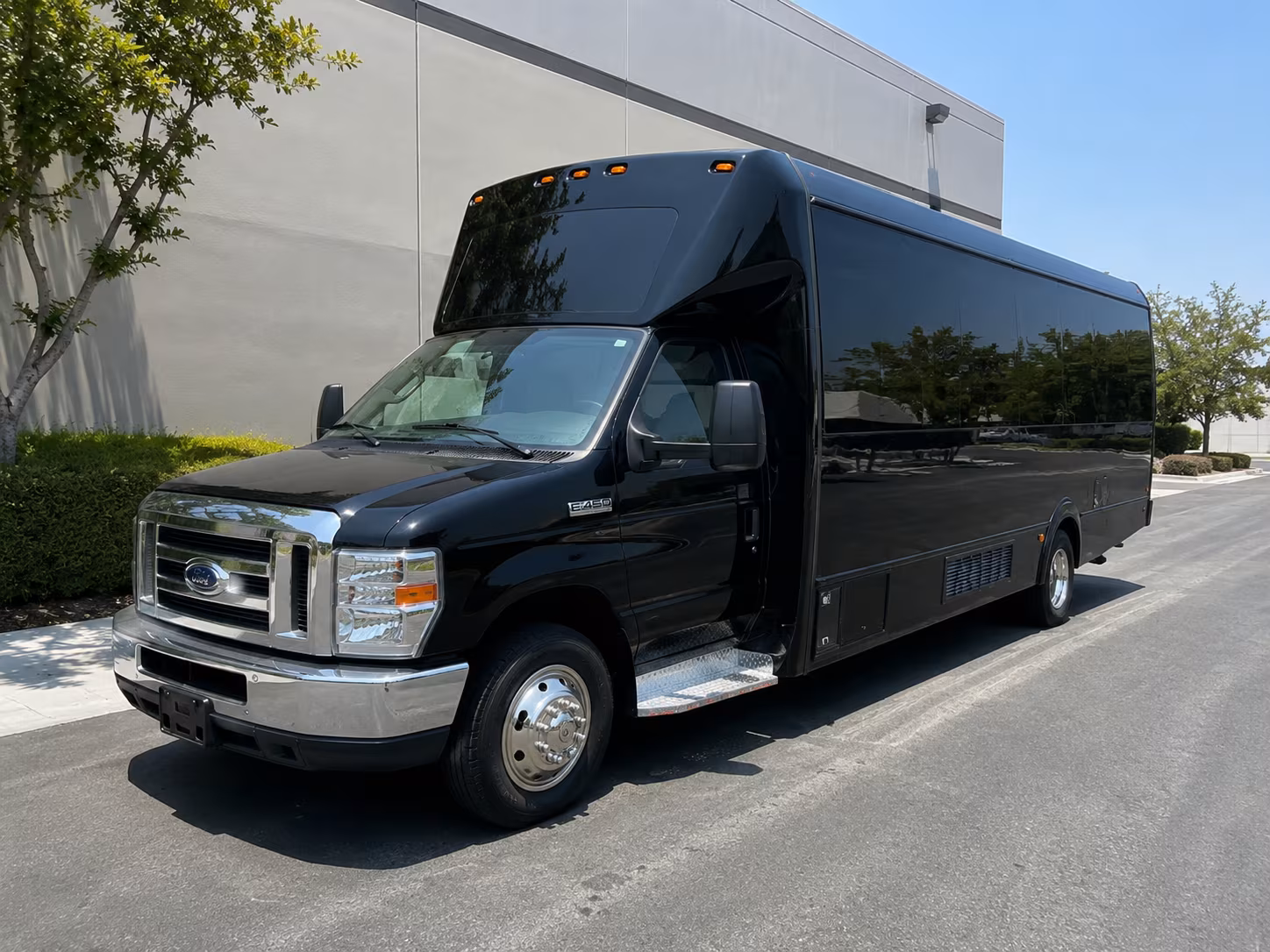 Passenger seating aboard a party bus rental serving Greenville