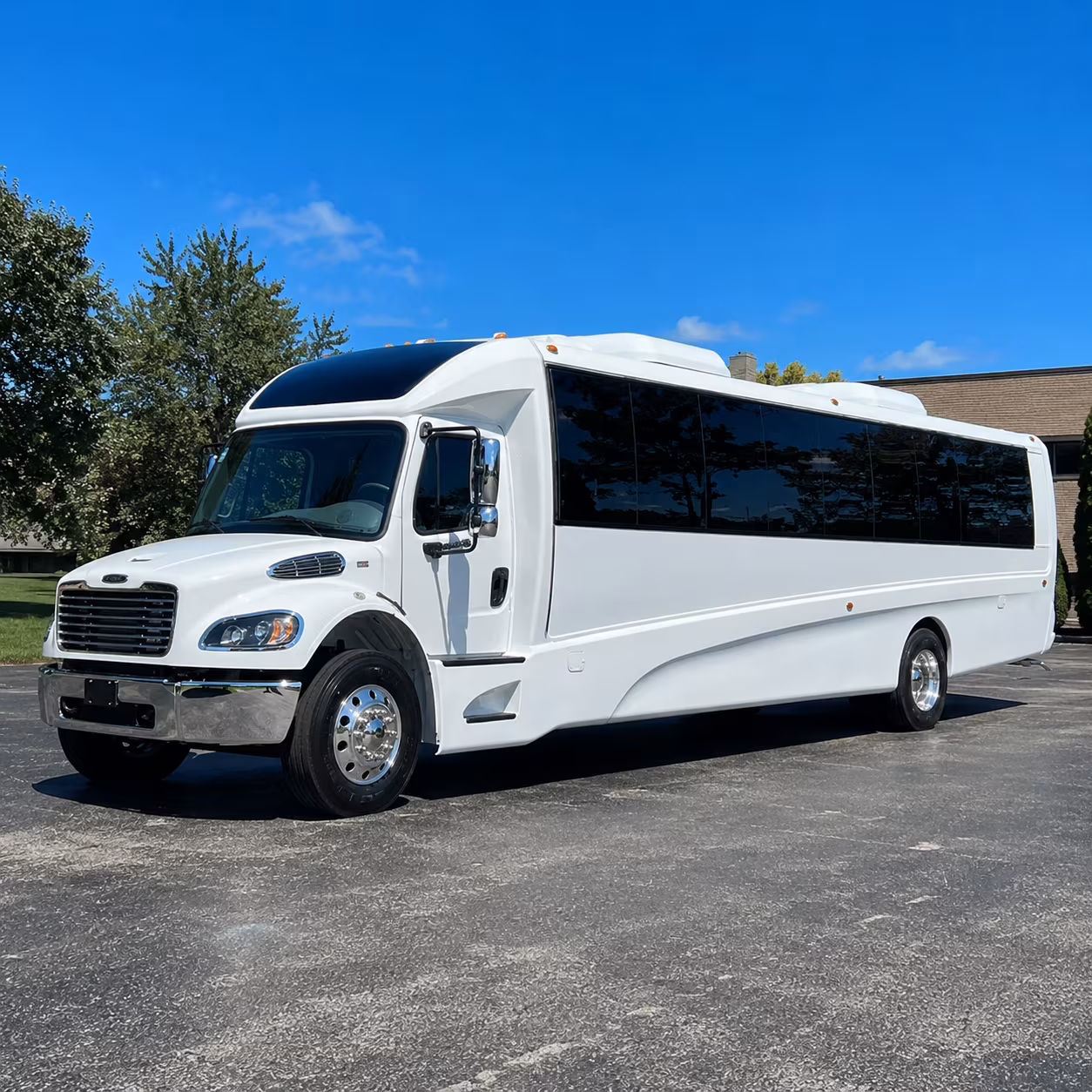 Greenville Airport Shuttle & Transportation party bus exterior
