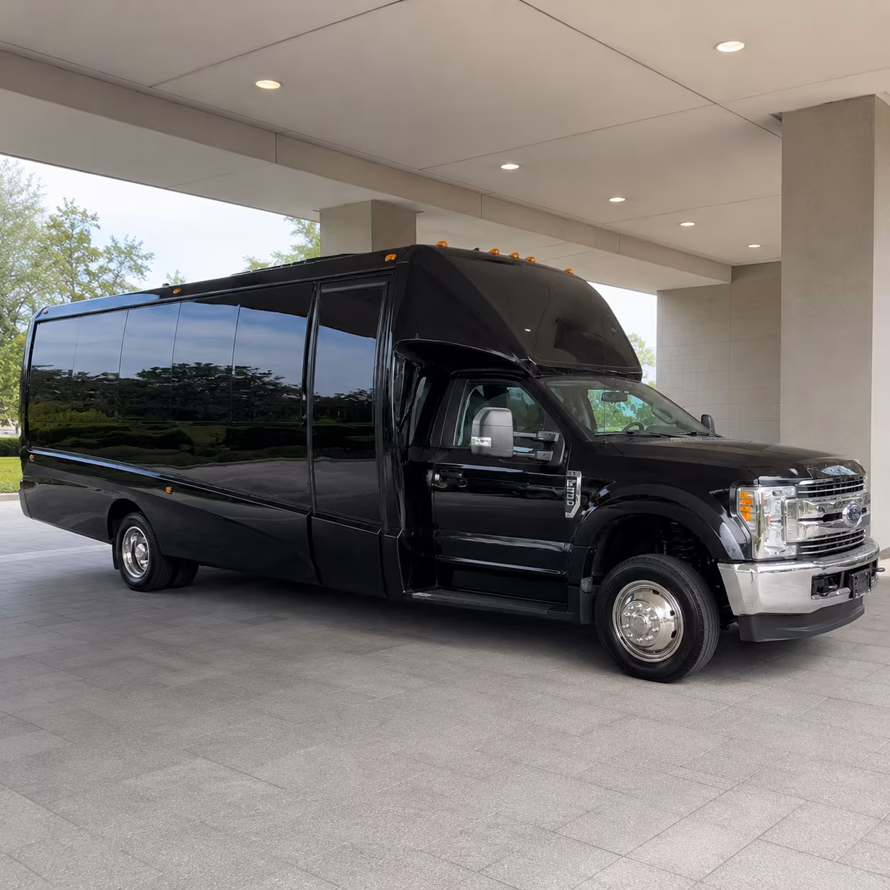 Greenville Bachelor & Bachelorette Transportation party bus exterior