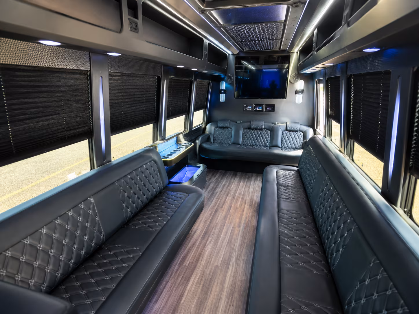 Greenville Birthday, Sweet 16, & Quinceañera Transportation onboard seating