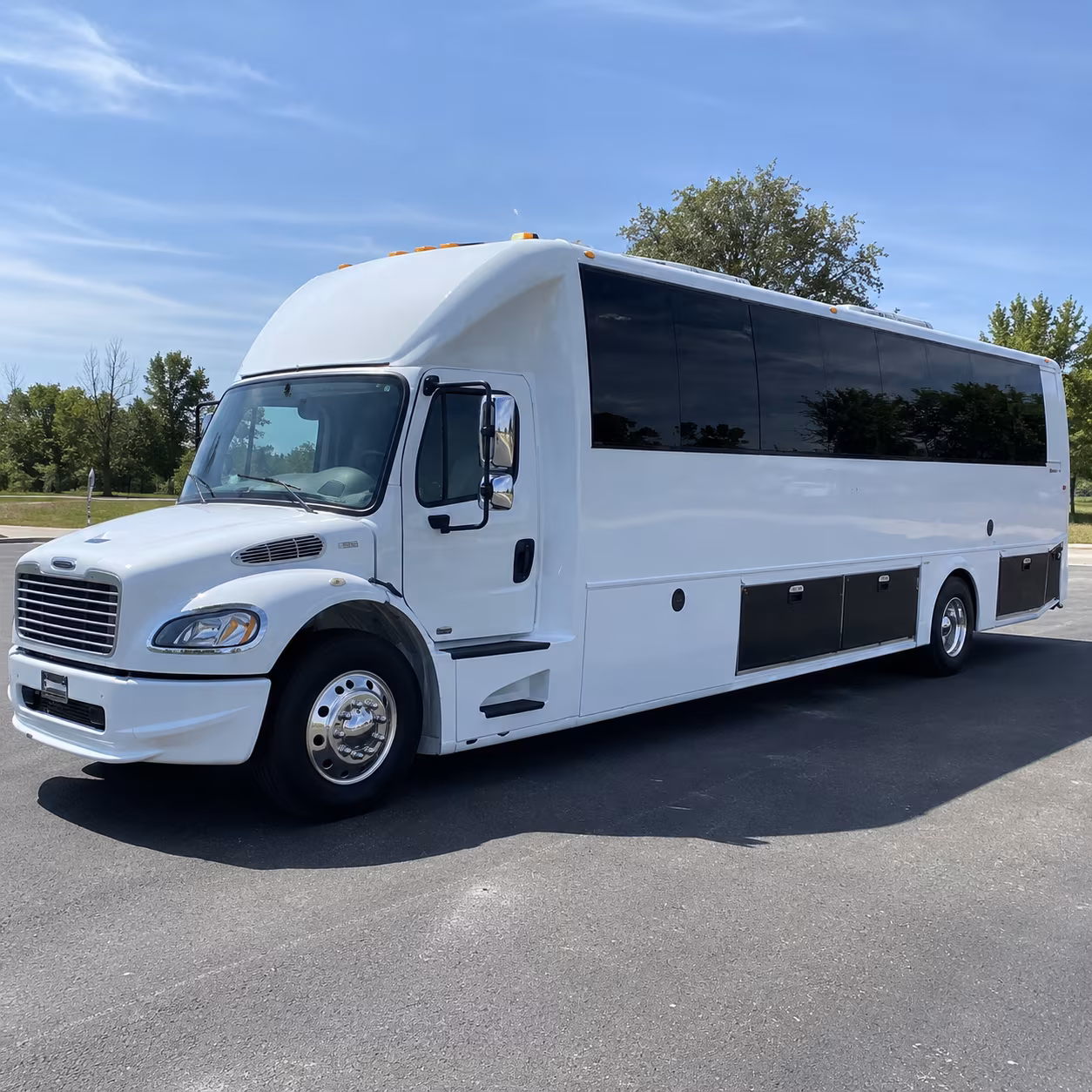 Greenville Concert & Music Festival Transportation party bus interior