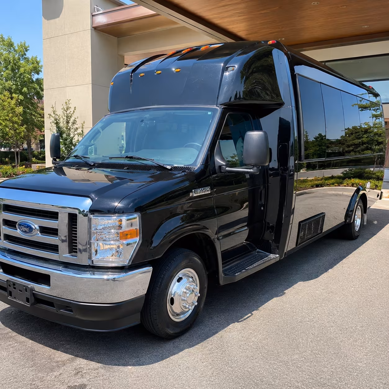 Greenville Concert & Music Festival Transportation party bus exterior