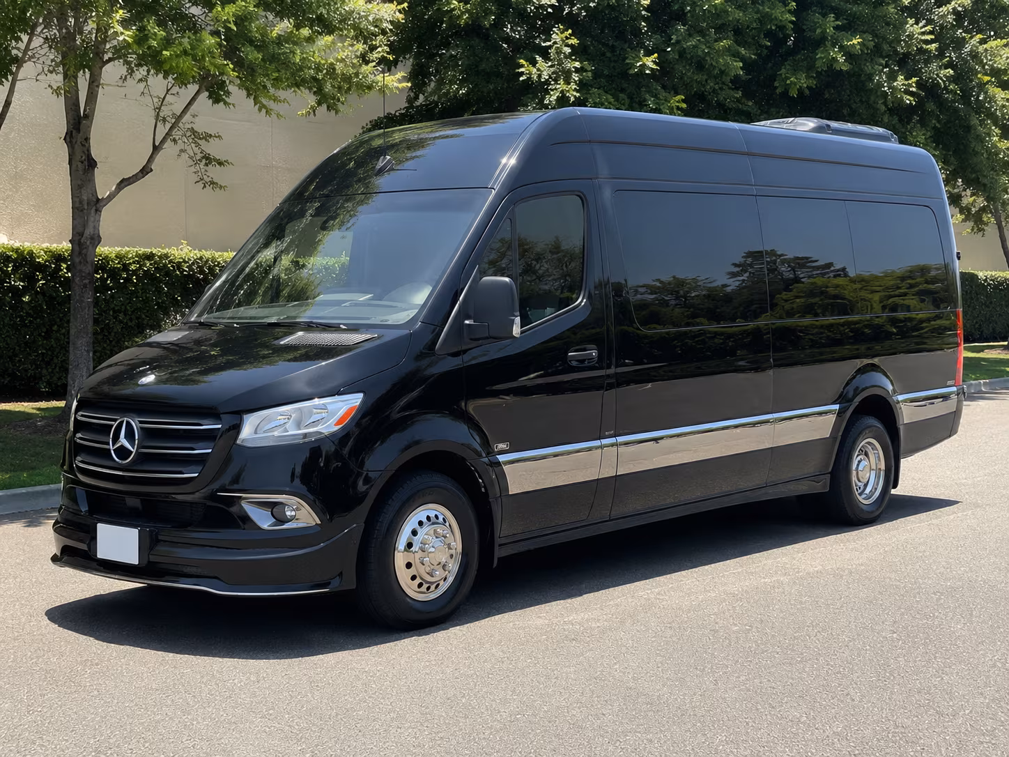 Greenville Corporate Transportation party bus exterior