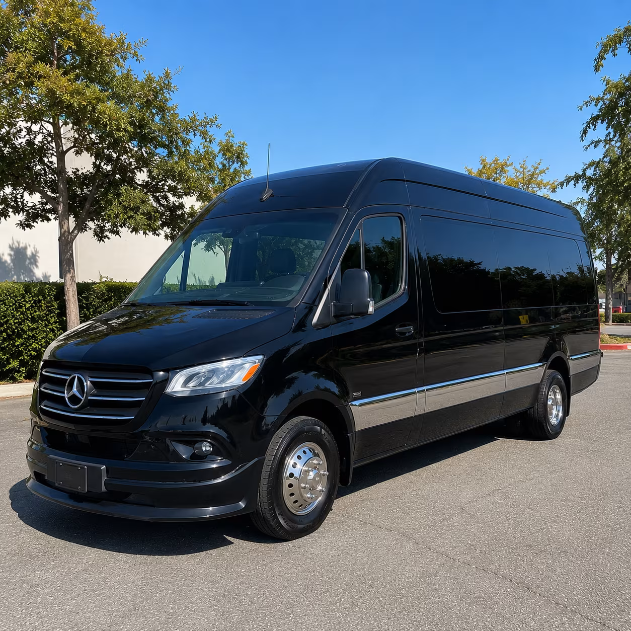 Greenville Corporate Transportation party bus exterior