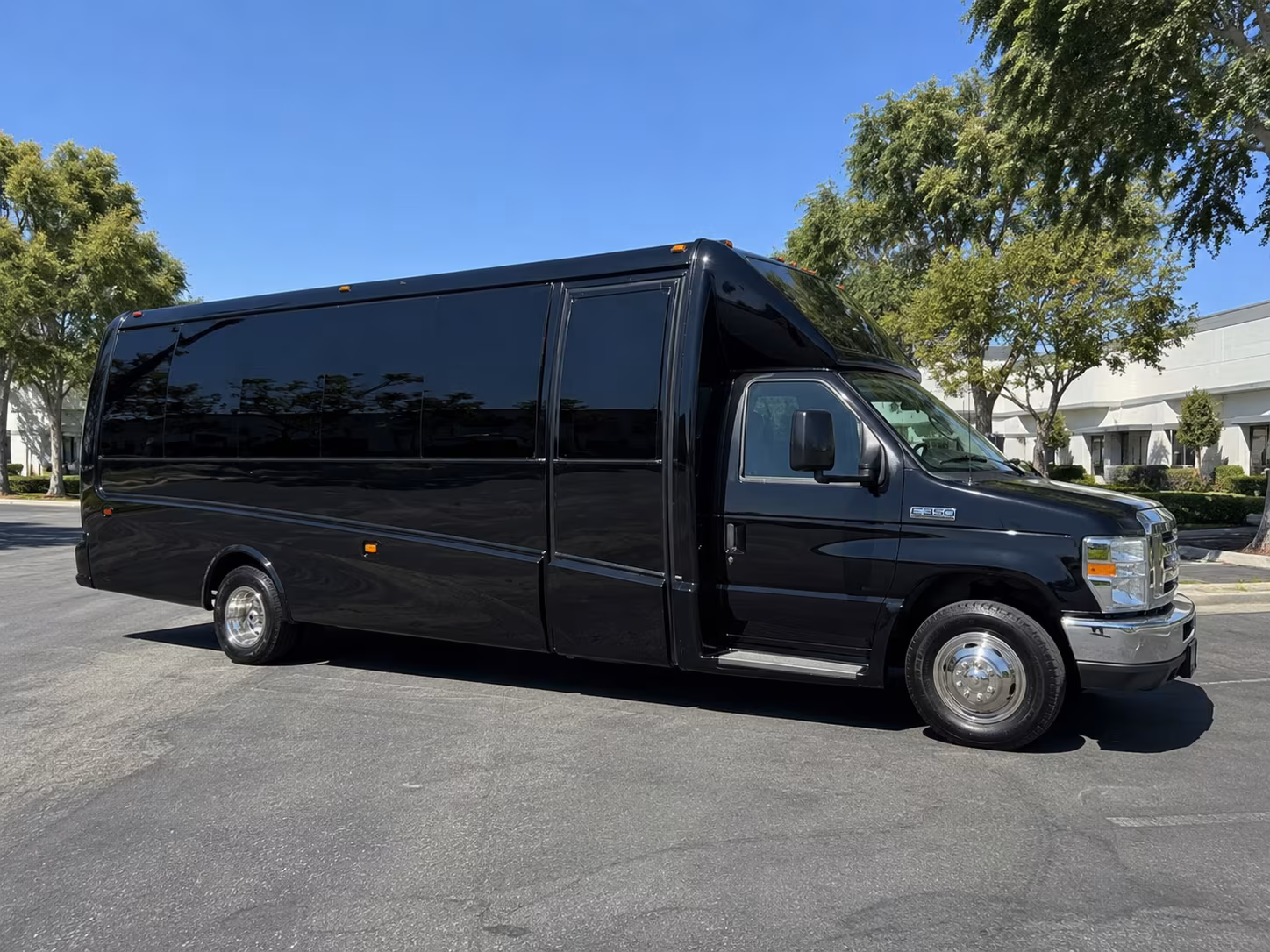 Greenville Prom & Homecoming Transportation party bus exterior
