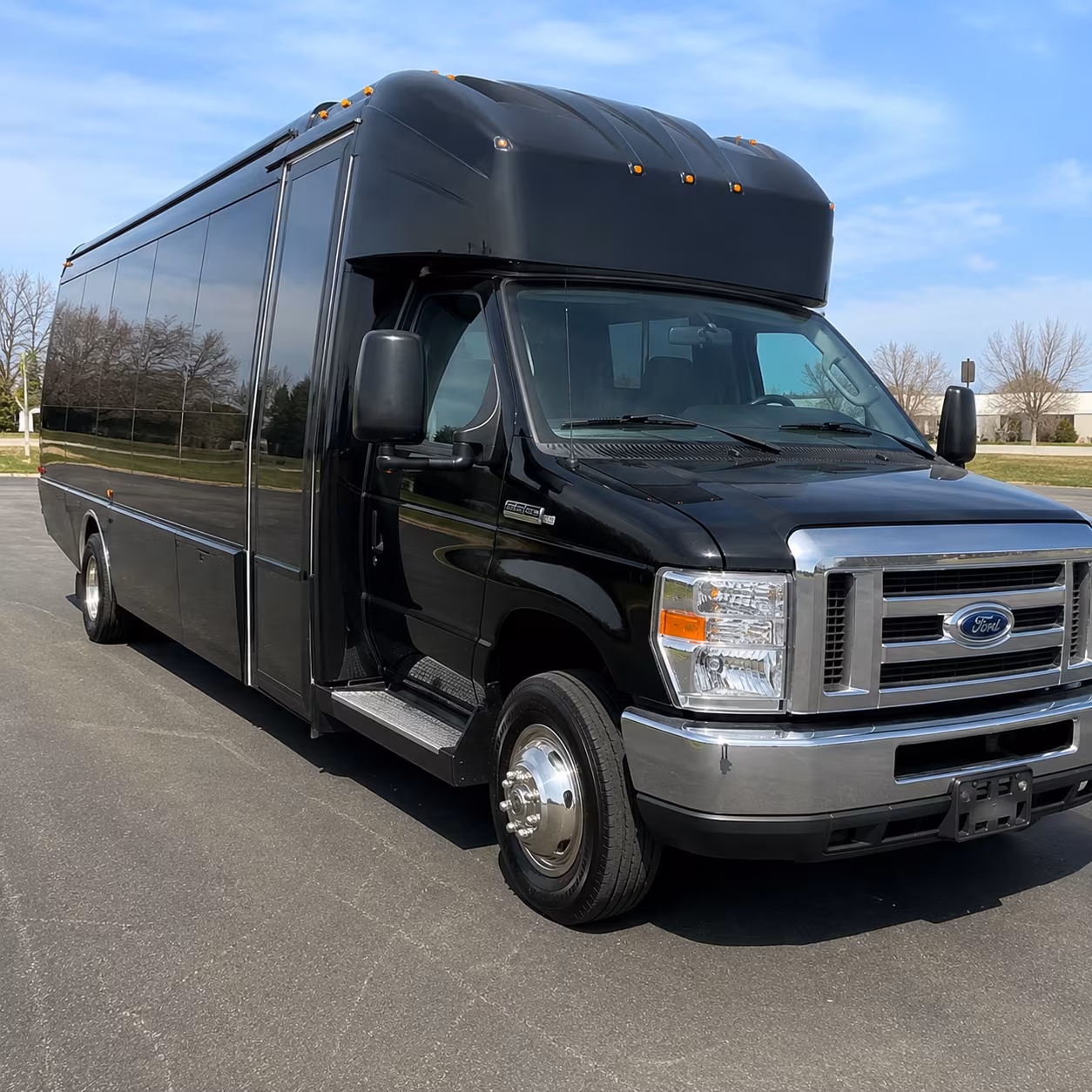 Greenville Prom & Homecoming Transportation party bus interior