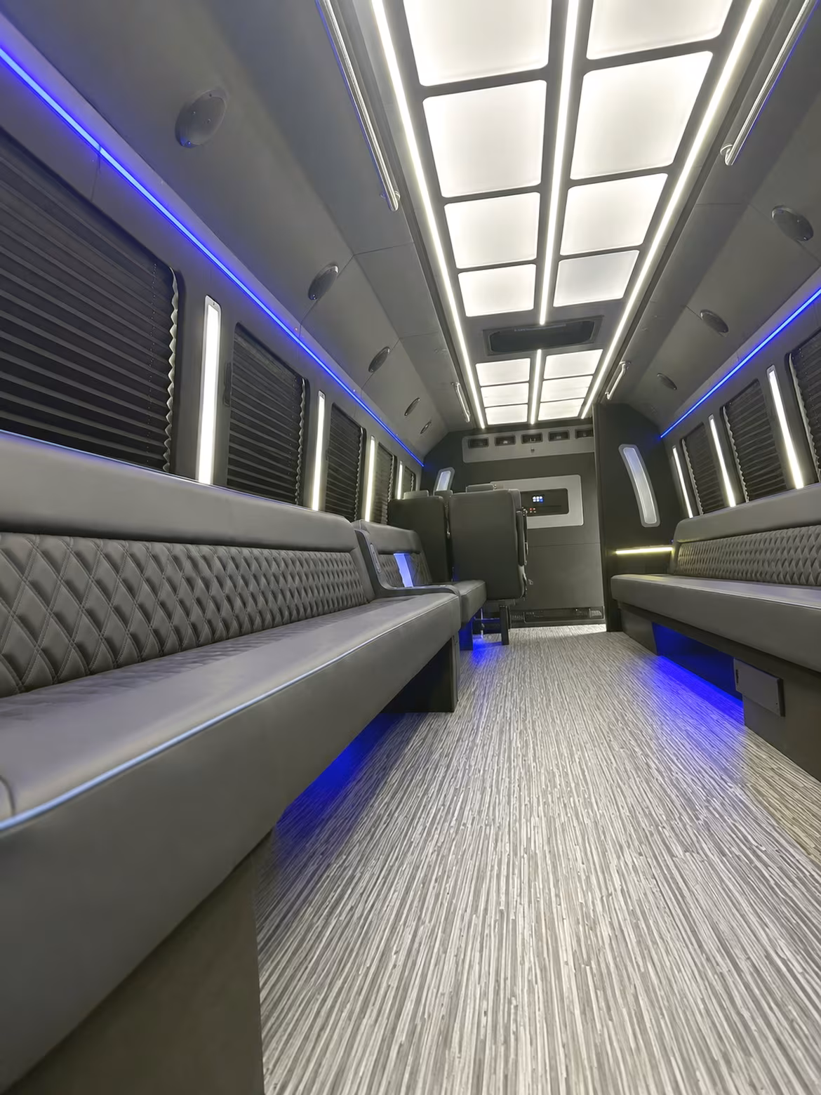 Greenville Winery Tour & Pub Crawl Transportation party bus interior