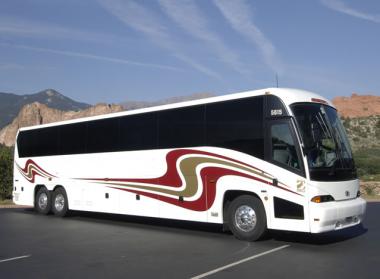 Greenville 50 Passenger Charter Bus